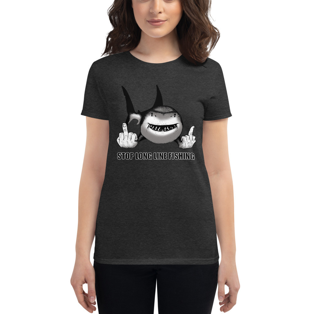 Stop Longline Fishing - Women's Fashion Fit T-Shirt