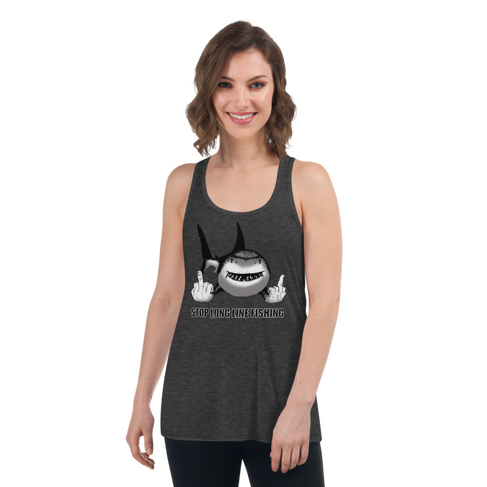 Stop Longline Fishing - Women's Racerback Tank