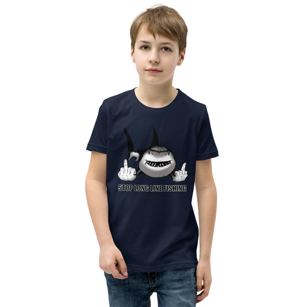 Stop Longline Fishing - Youth Short Sleeve T-Shirt