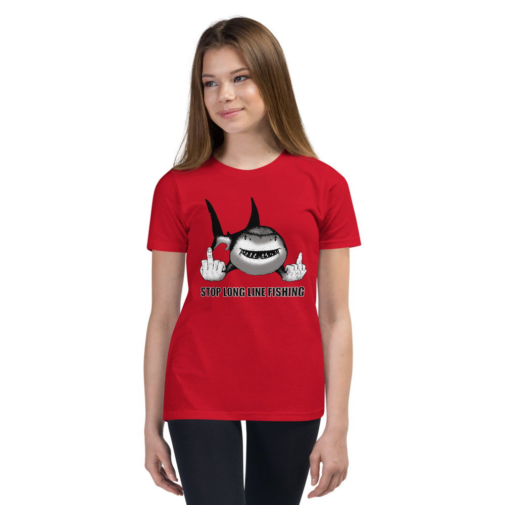 Stop Longline Fishing - Youth Short Sleeve T-Shirt