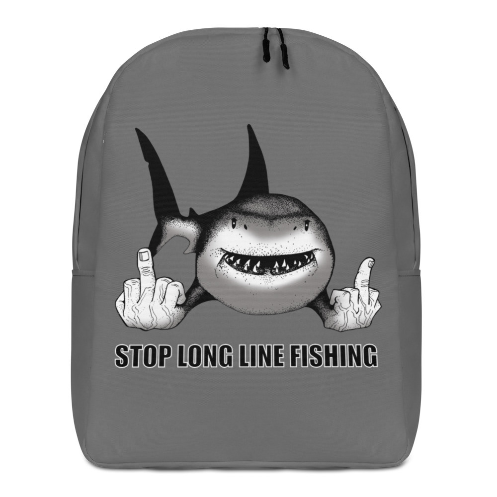 Stop Longline Fishing -  Minimalist Backpack