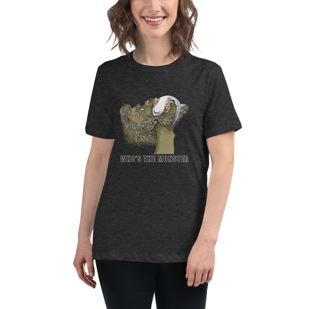 Who's The Monster - Women's Relaxed T-Shirt