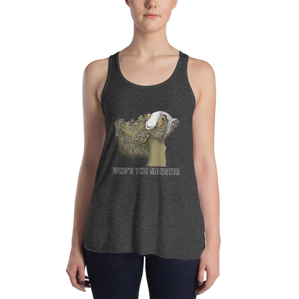 Who's The Monster - Women's Racerback Tank