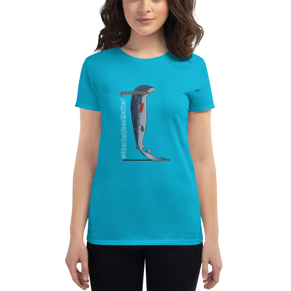 SharksLivesMatter - Women's Fashion Fit T-shirt