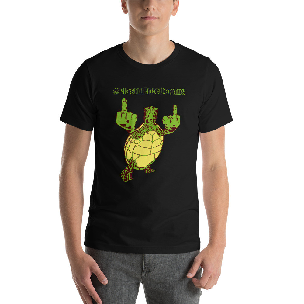 PlasticFreeOceans - Short-Sleeve Unisex T-Shirt