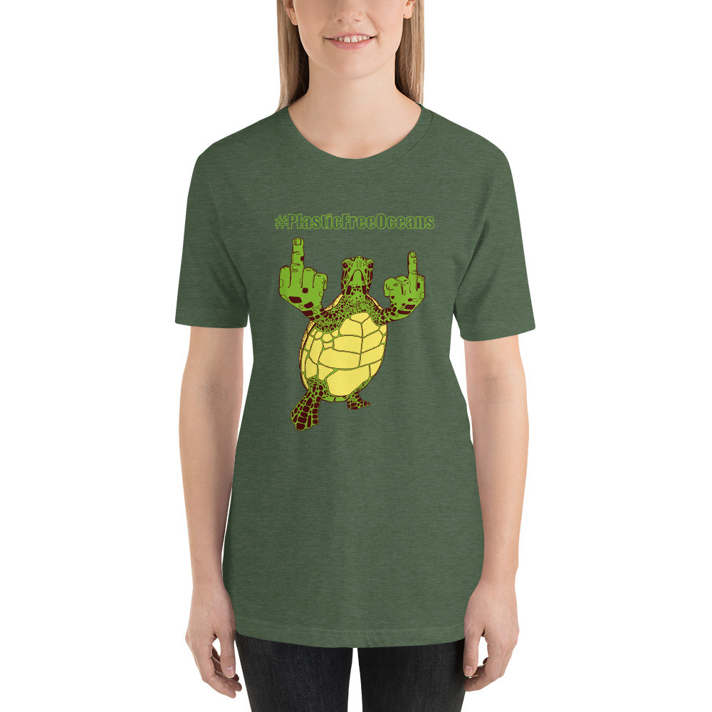 PlasticFreeOceans - Short-Sleeve Unisex T-Shirt