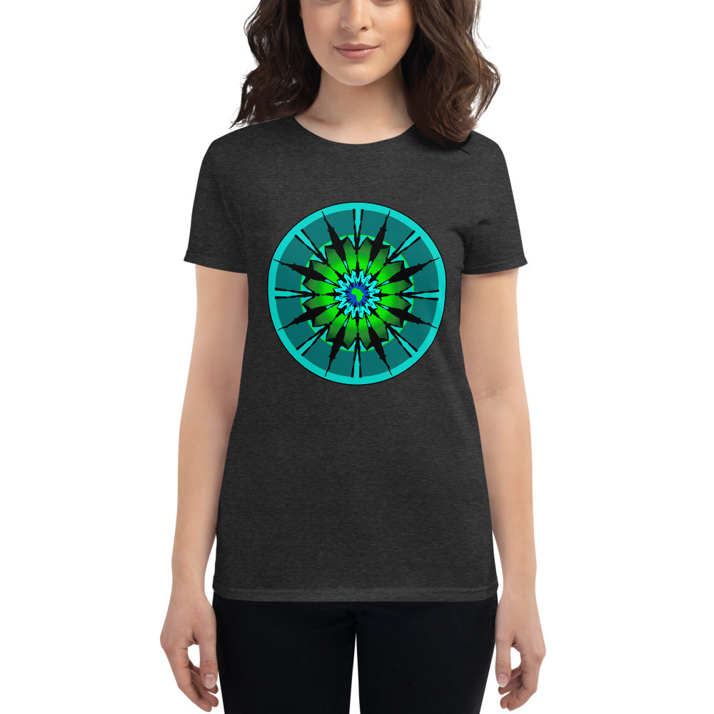 Ocean Friends Shark - Women's Fashion Fit T-shirt