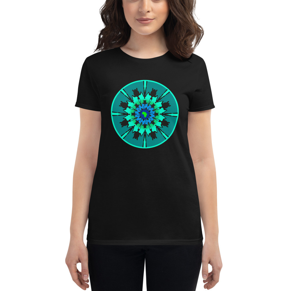 Ocean Friends Turtle - Women's Fashion Fit T-shirt