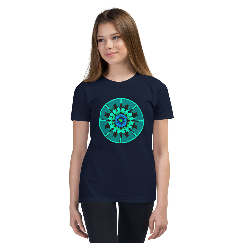 Ocean Friends Turtle - Youth Short Sleeve T-Shirt