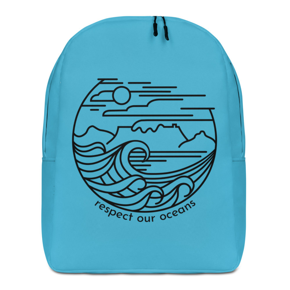 Cape Town (Black) - Minimalist Backpack