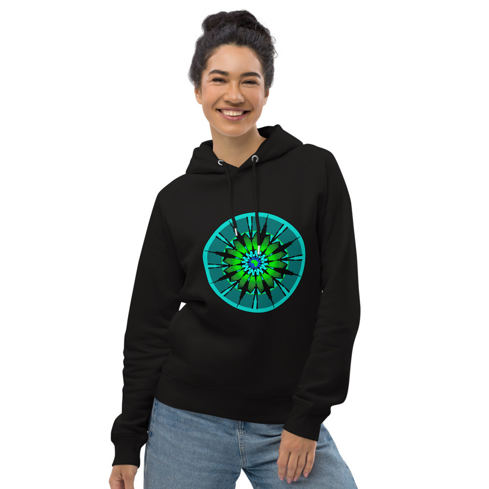Ocean Friends Shark - Unisex Eco Hoodie