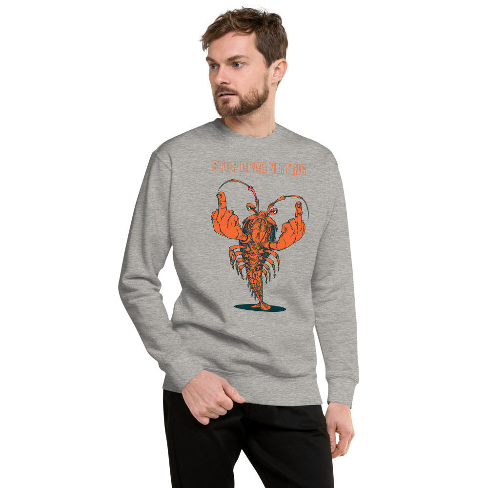 Stop Drag Netting - Unisex Fleece Pullover