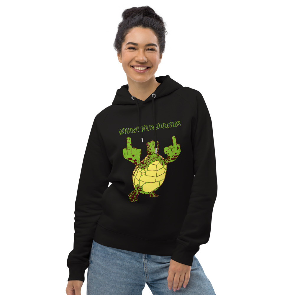 PlasticFreeOceans - Unisex Eco Hoodie