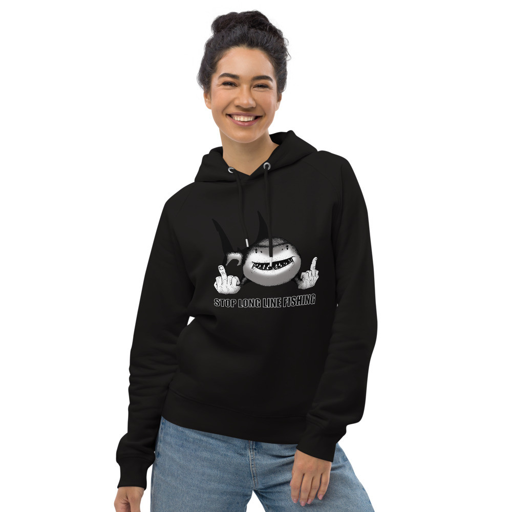 Stop Longline Fishing -  Unisex Eco Hoodie