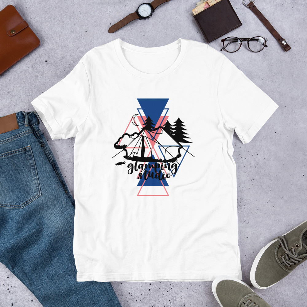 GLAMPING STUDIO Short-Sleeve Unisex T-Shirt