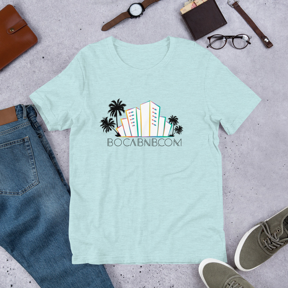 BocaBnB.Com Short-Sleeve Unisex T-Shirt