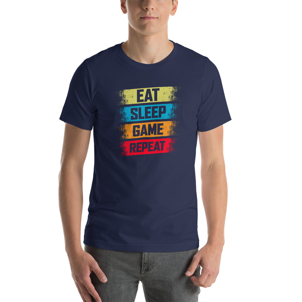 Eat SLEEP Game Repeat T-Shirt