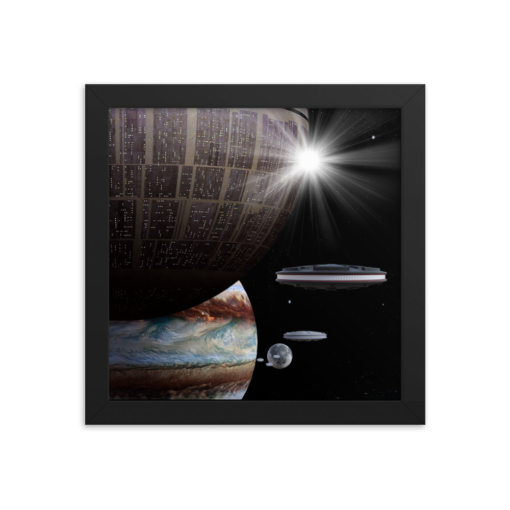 The Gathering - Framed photo paper poster