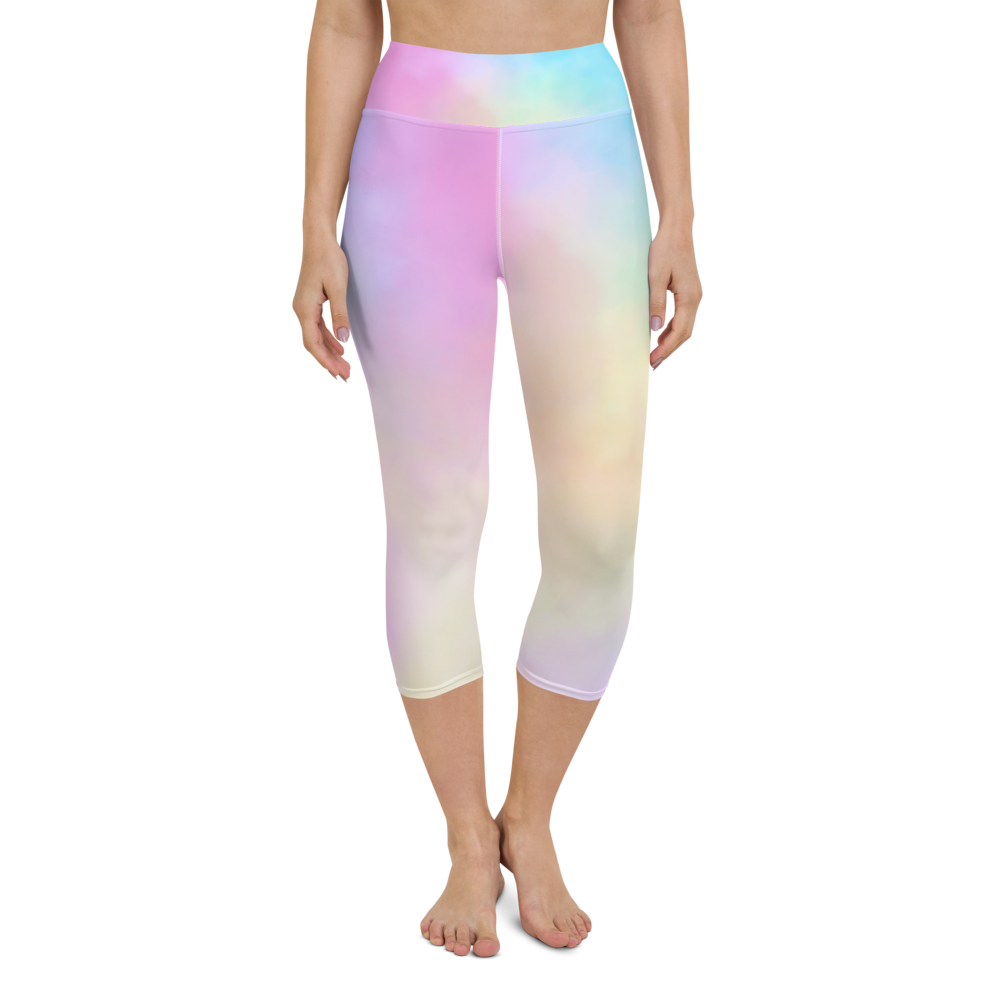 918Zone Clo. Cotton Candy Yoga Capri Leggings