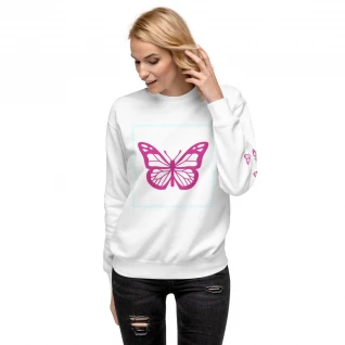 Butterfly Fleece Pullover