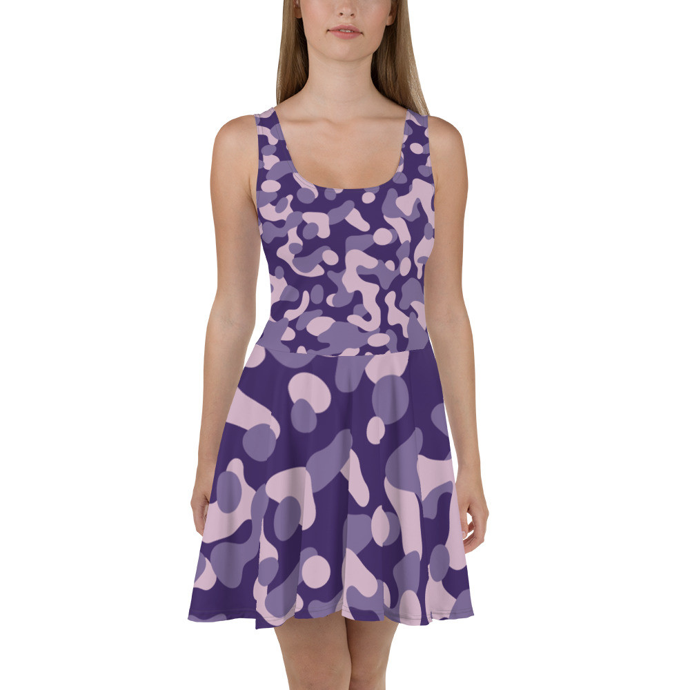 Camo Skater Design Dress