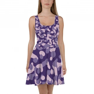 Camo Skater Design Dress