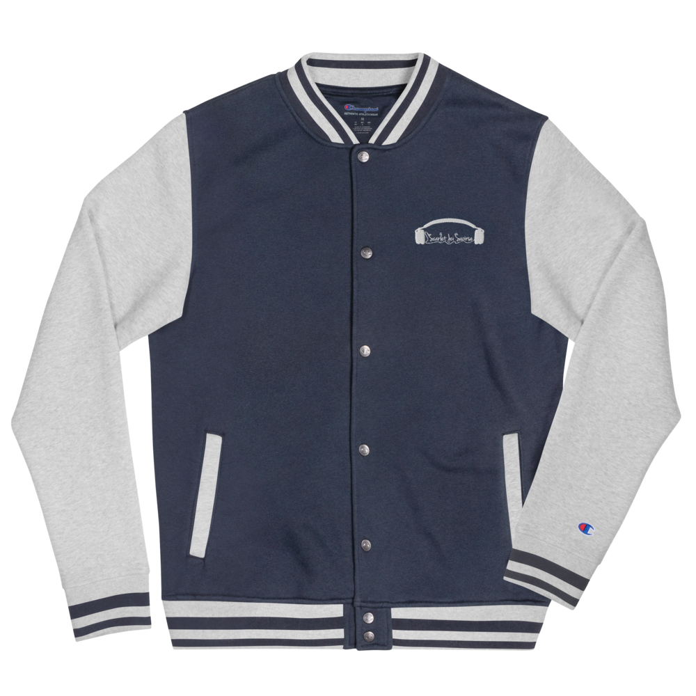 Scarlet Jei Saoirse Embroidered Champion Bomber Jacket