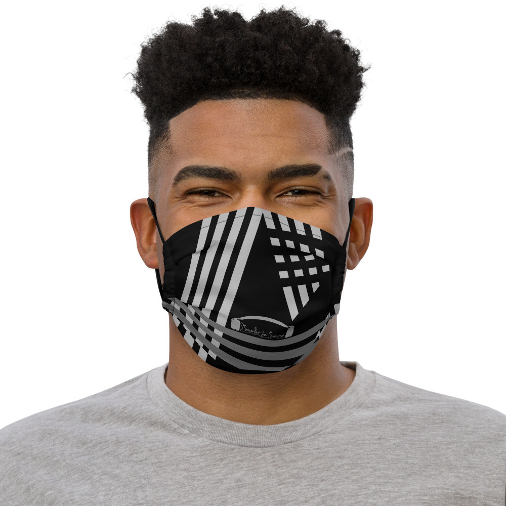 Grey Premium face mask