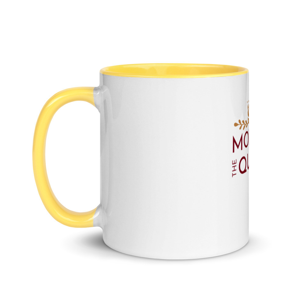 The Mommy Queen Mother's Day Mug with Color Inside