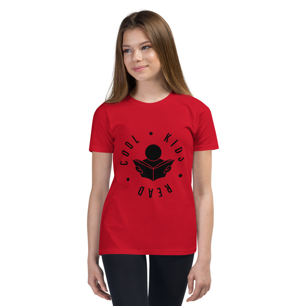 Cool Kids Read Youth Short Sleeve T-Shirt