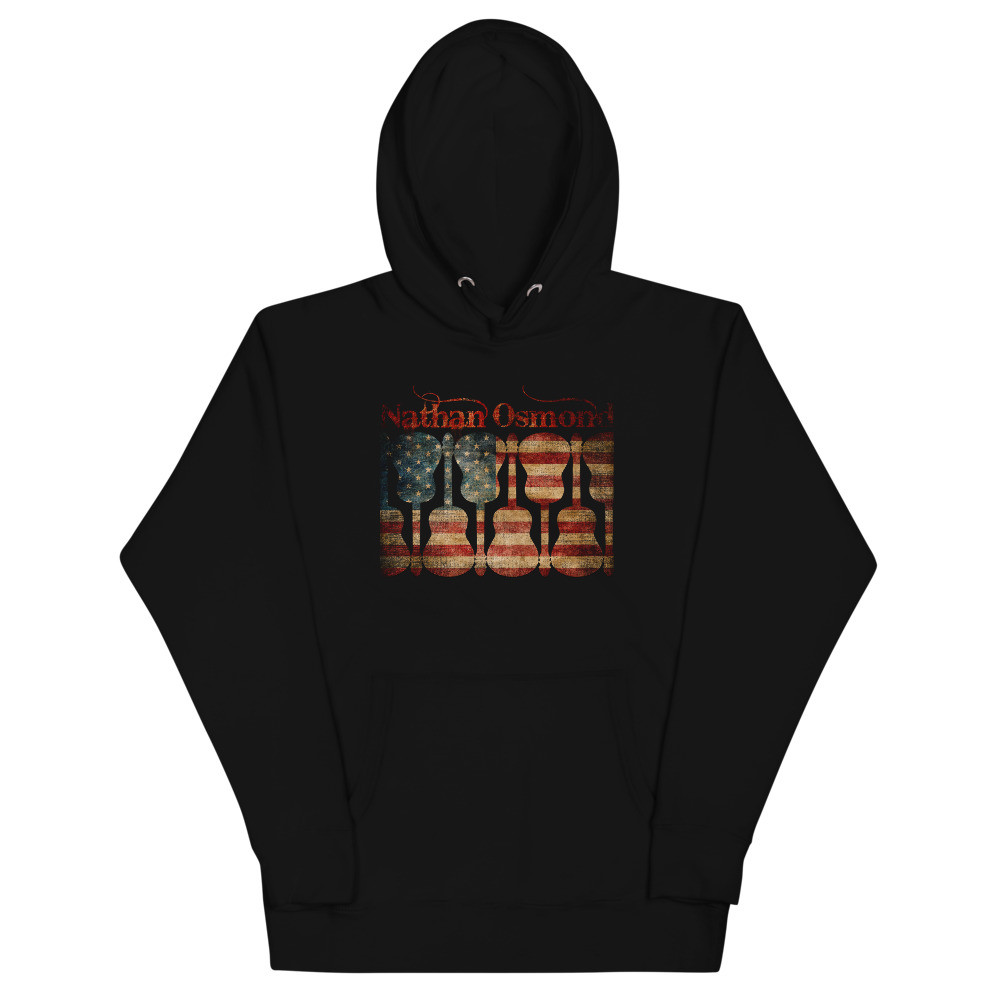Nathan Osmond American Guitar - Unisex Hoodie