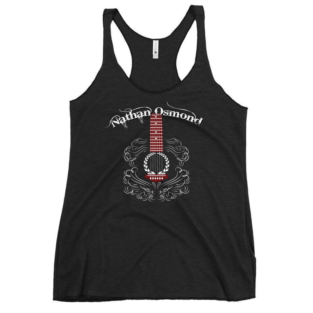 Nathan Osmond Guitar - Women's Racerback Tank