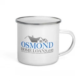 Osmond Home Loans Logo - Enamel Mug