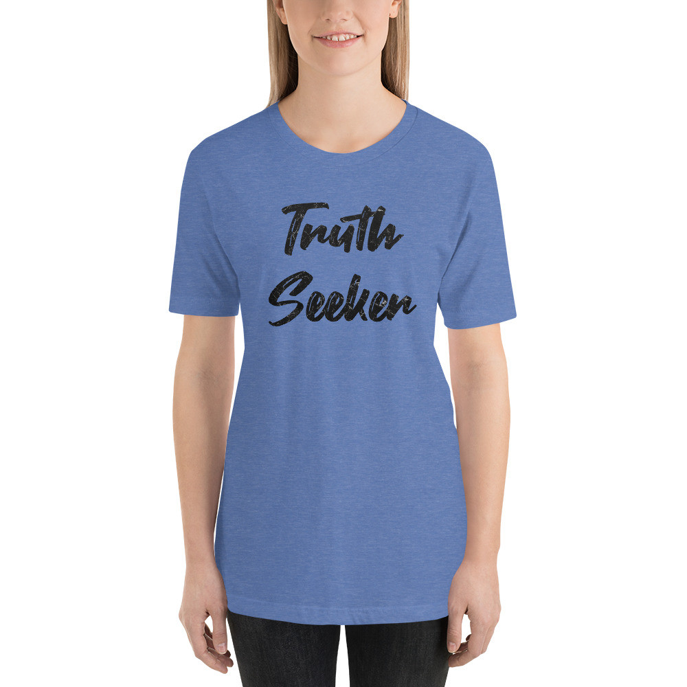 Truth seeker Shirt, Freedom keeper Shirt, Woke mama Shirt, conservative shirt, critical thinking Shirt, Short-Sleeve Unisex T-Shirt