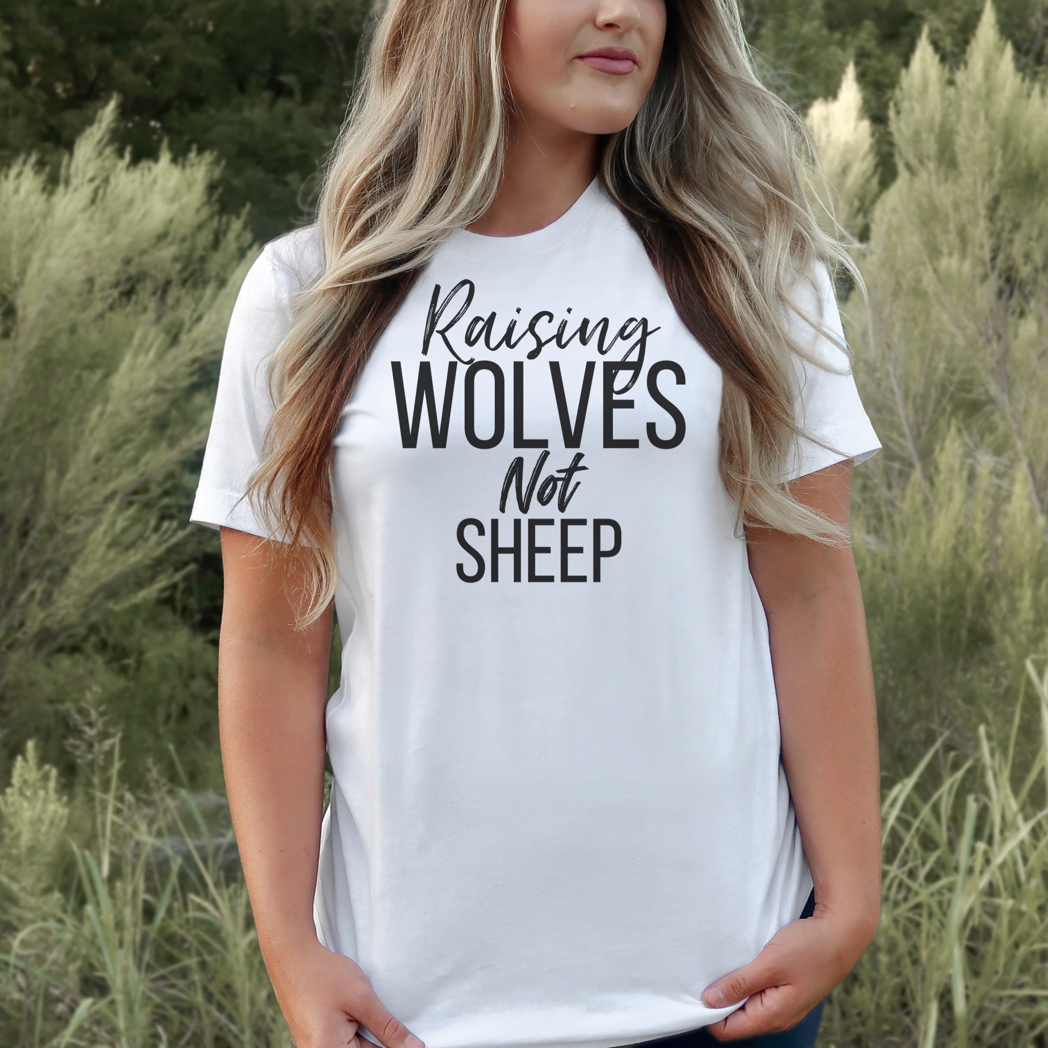 Raising Wolves NOT Sheep Shirt, pharma free, crunchy mama, organic mom, crunchy mom, woke mom, pharma free mom, mama gift, mom life