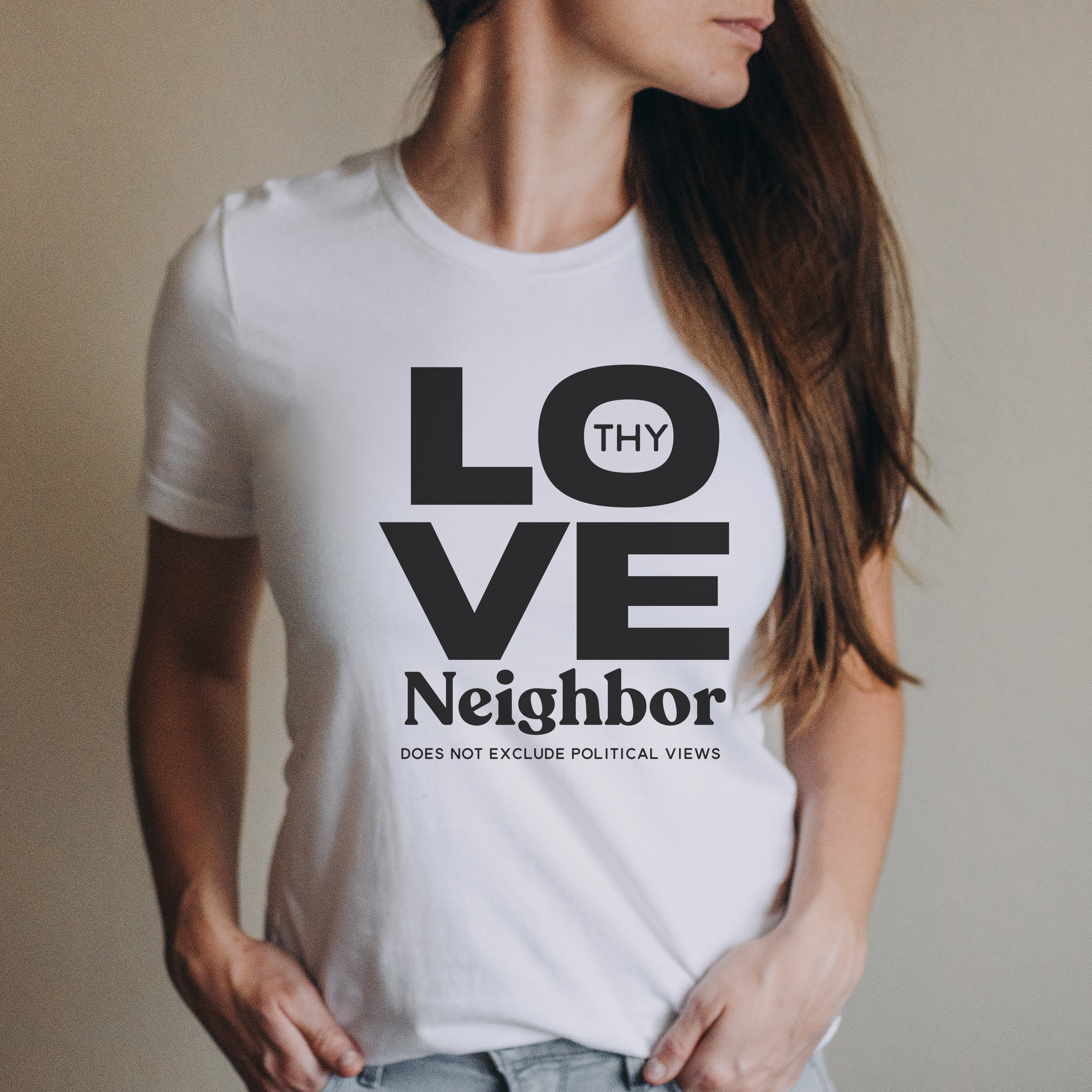 Love shirt,Love thy neighbor shirt,does not exclude political views,Resist Tyranny Shirt, Tyranny Shirt,Resist Tyranny T-Shirt,Conservative