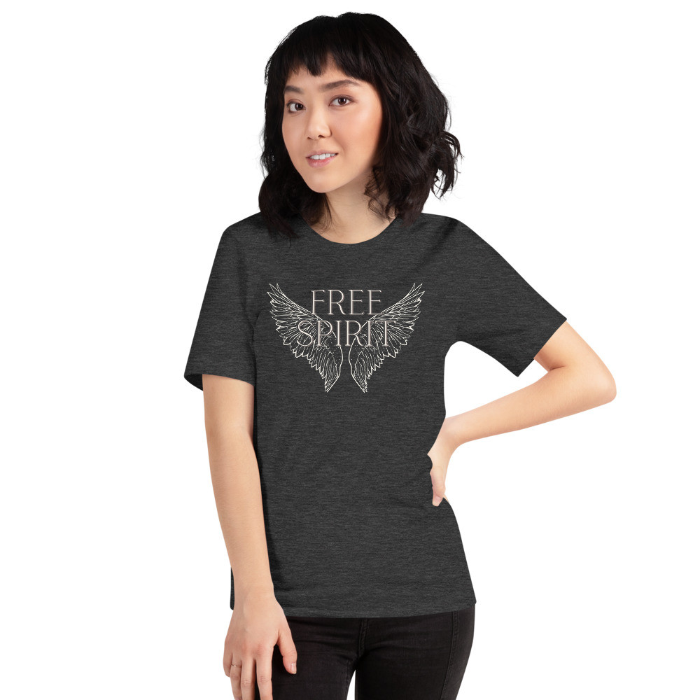 Free spirit Shirt, wings Shirt, Short-Sleeve Unisex T-Shirt