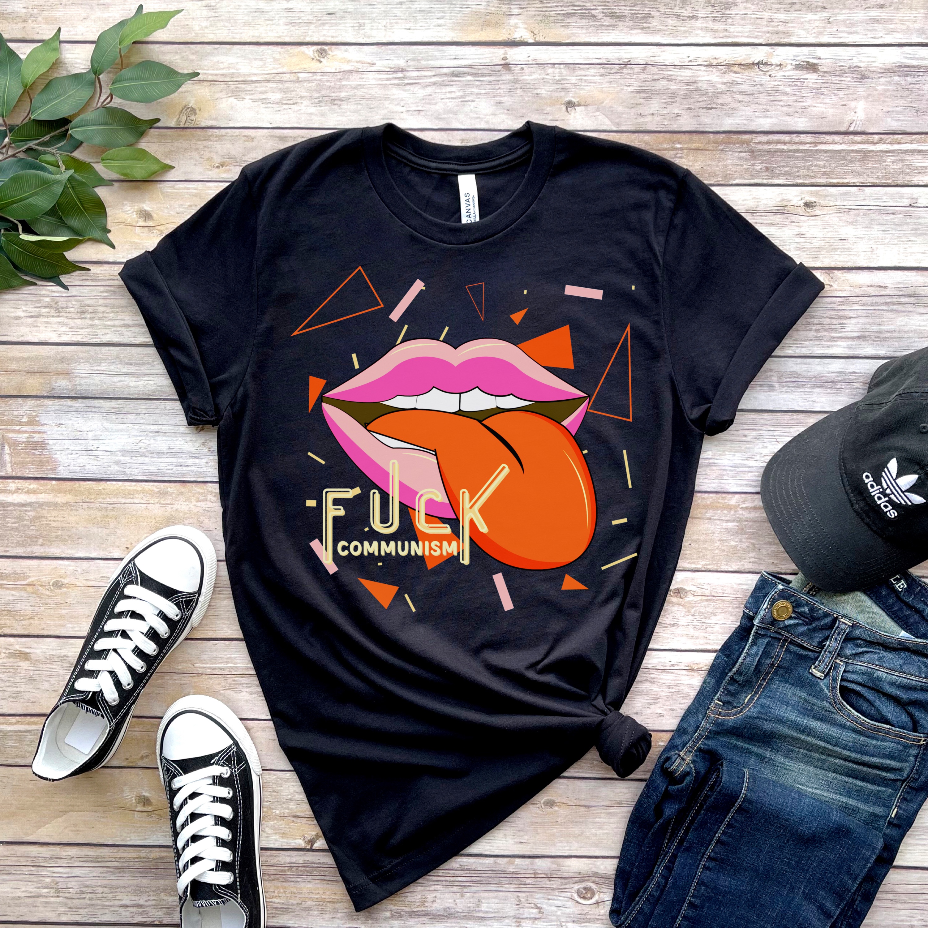 Fuck Communism, Megan Garland, New Day American Tees, Graphic Tee, Funny Shirt, Short-Sleeve, Unisex T-Shirt