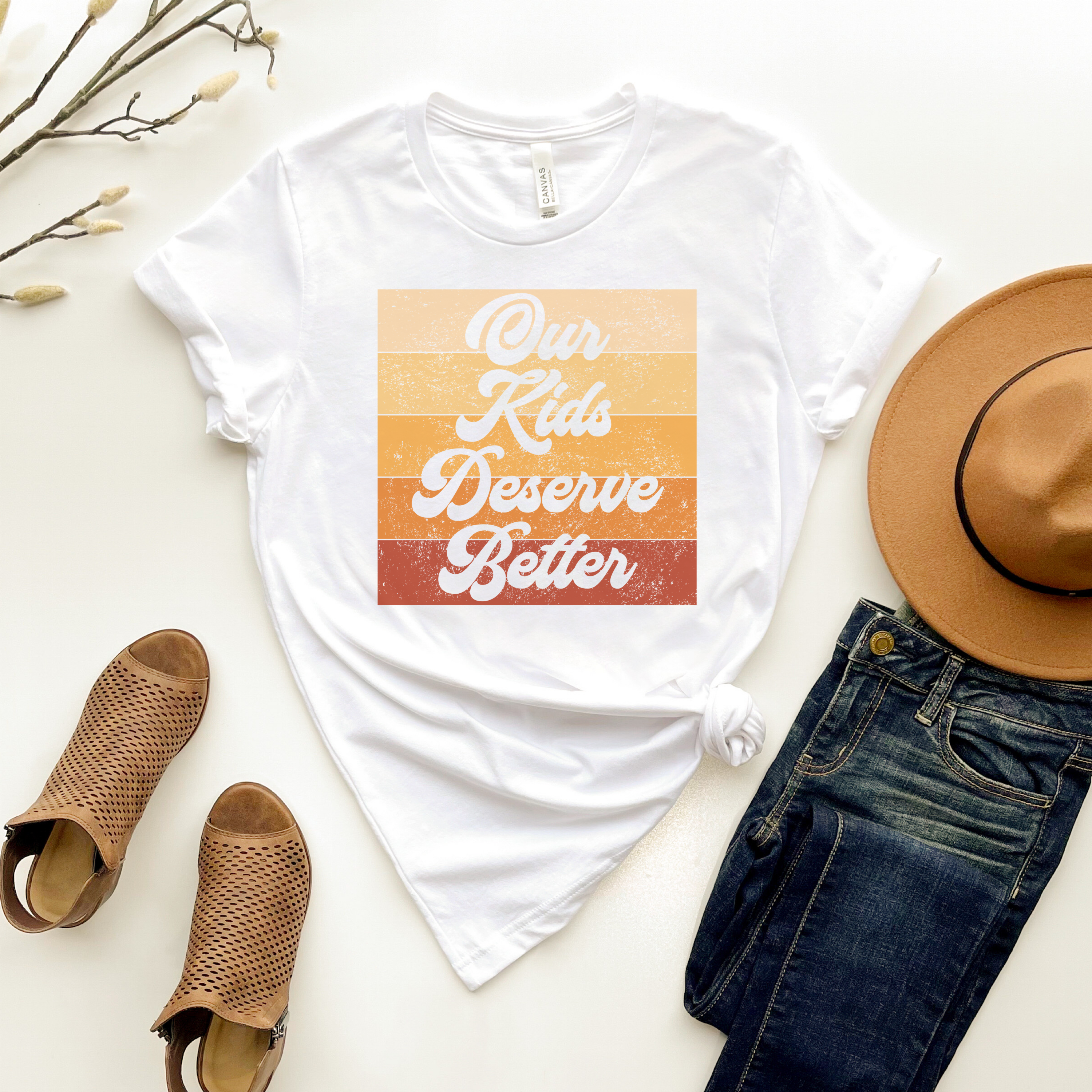Our Kids Deserve Better Shirt, Save the Kids, Megan Garland, New Day American Tee, Short-Sleeve , Unisex T-Shirt