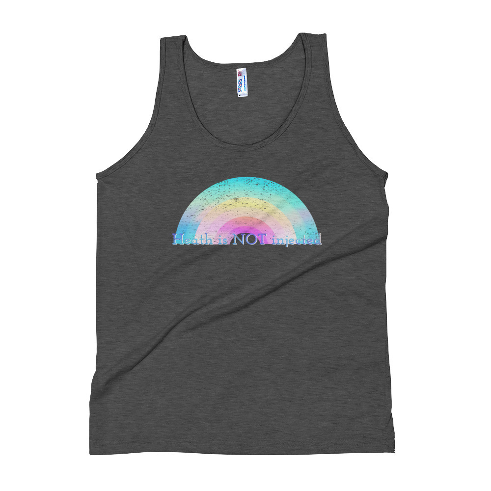 Health is not injected, Unisex Tank Top