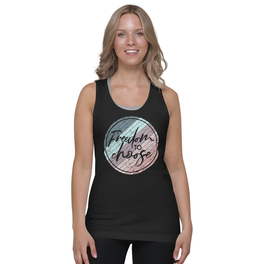 Freedom to choose, Classic tank top (unisex)