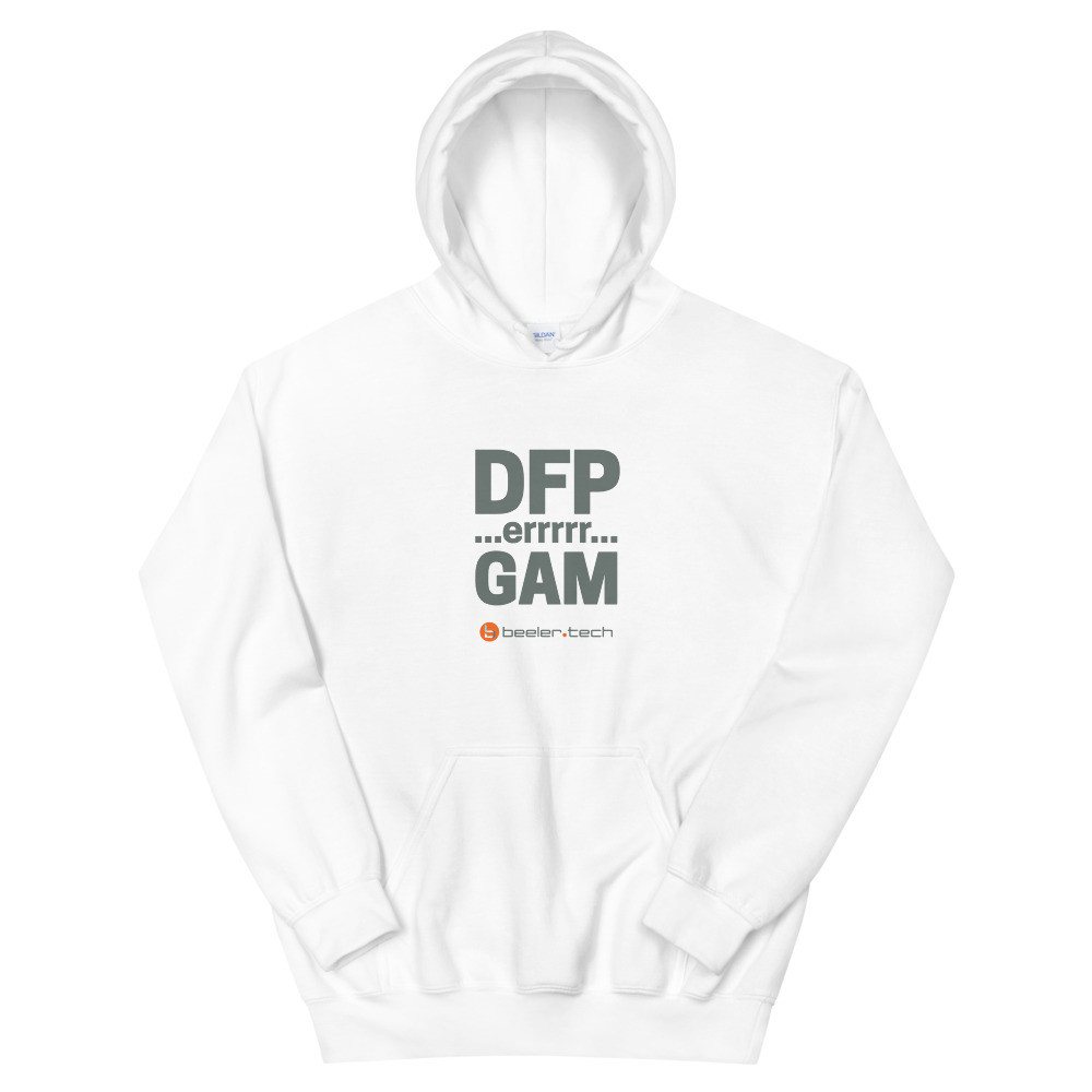 DFP...errrrr...GAM Hoodie (Light with dark writing)