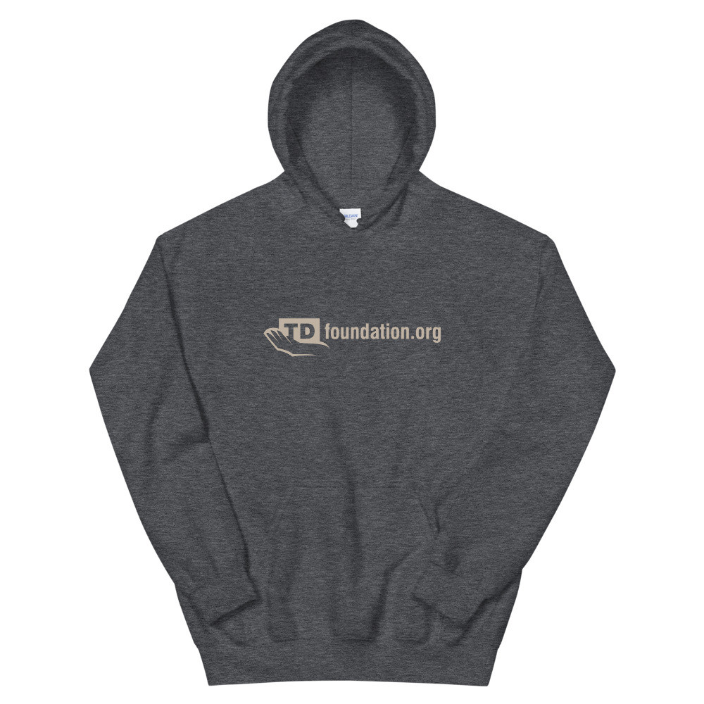 TDF Hoodie - Dk. Gray Heather