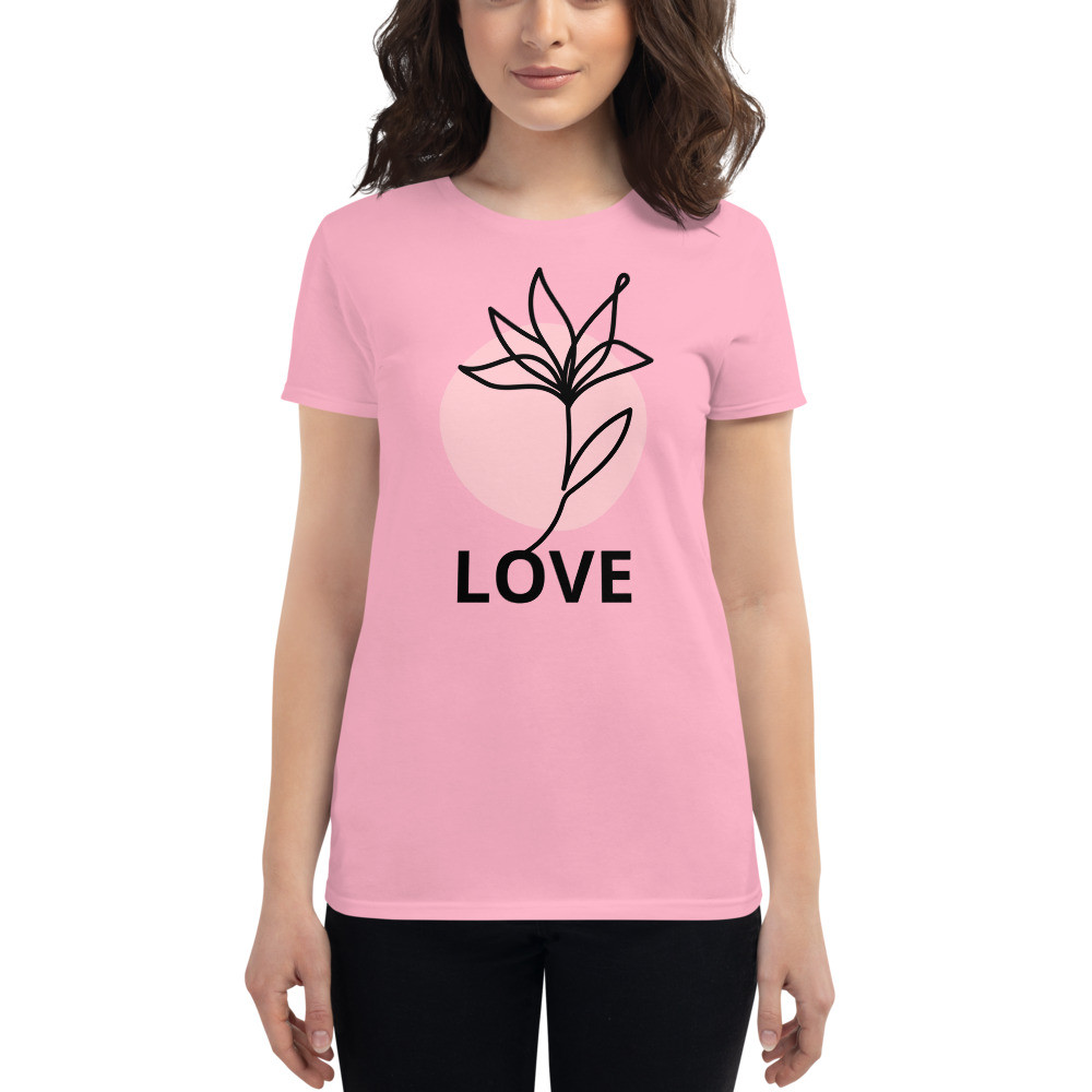 Women's short sleeve love t-shirt