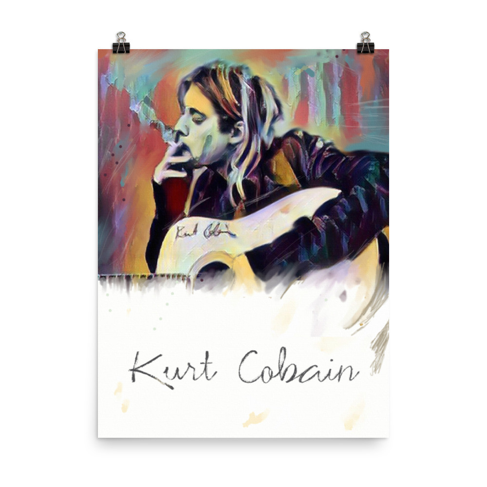 KURT COBAIN Poster    INCHES