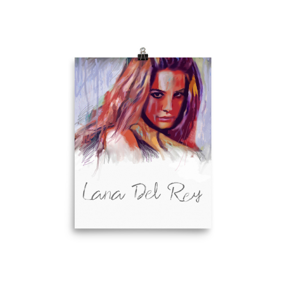 LANA DEL REY  Poster  INCHES