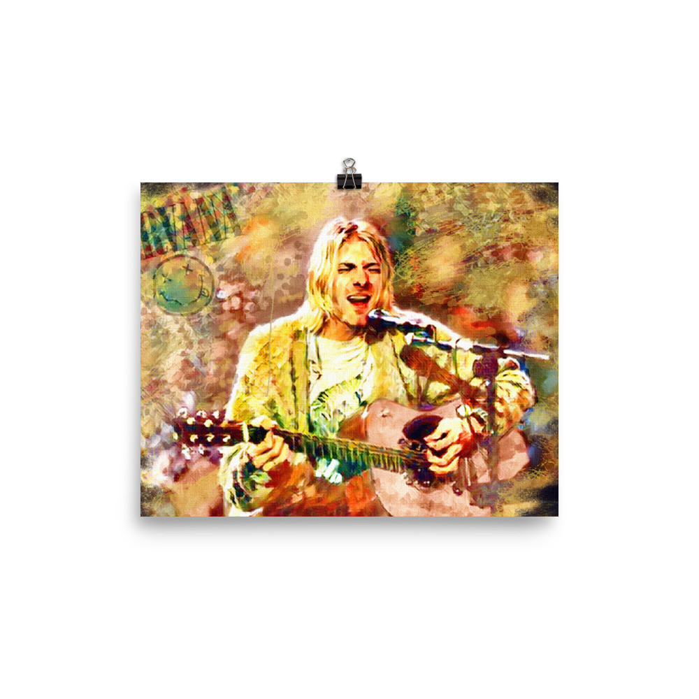  KURT COBAIN 1 Poster  INCHES