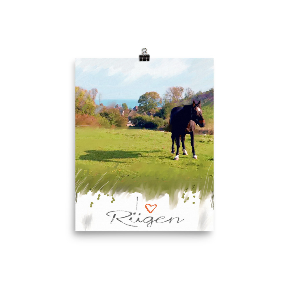 I LOVE RUGEN Poster  INCHES