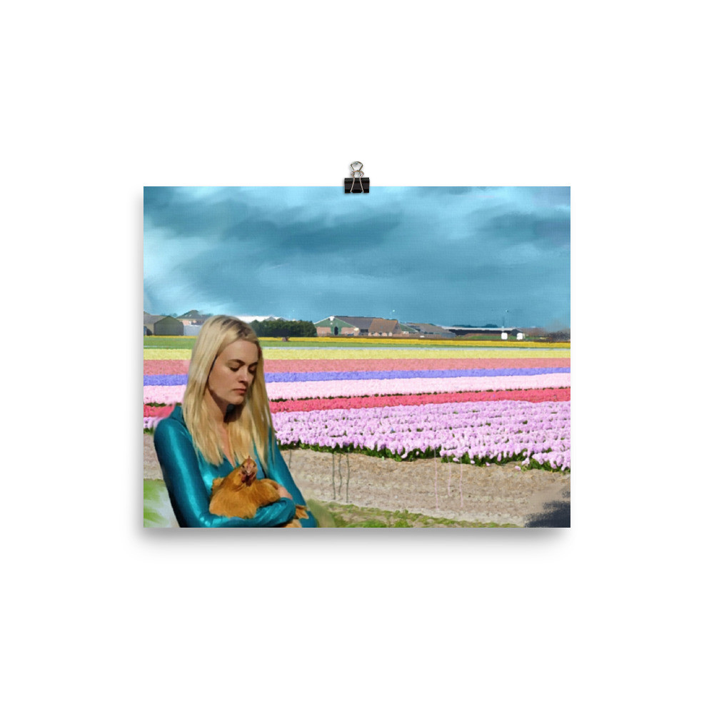 TWO DUTCH CHICKS Poster  INCHES