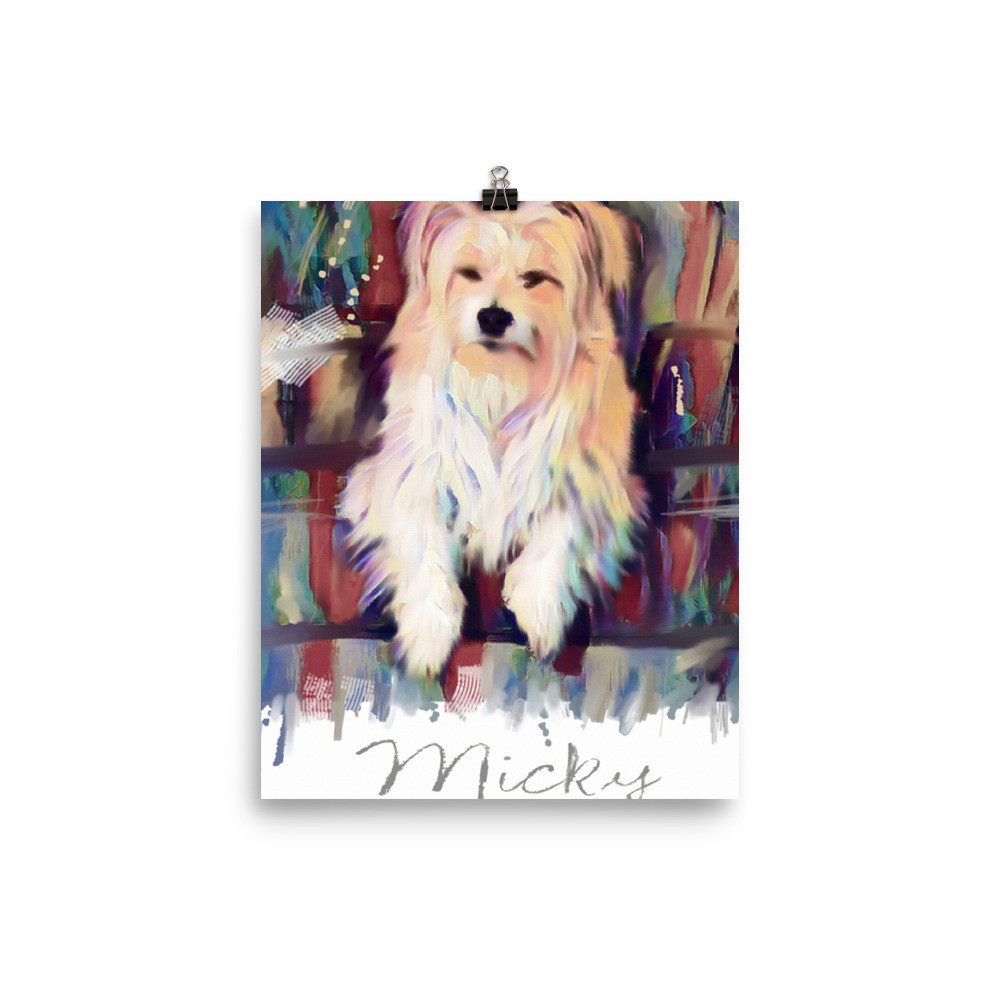 MICKY Poster  INCHES